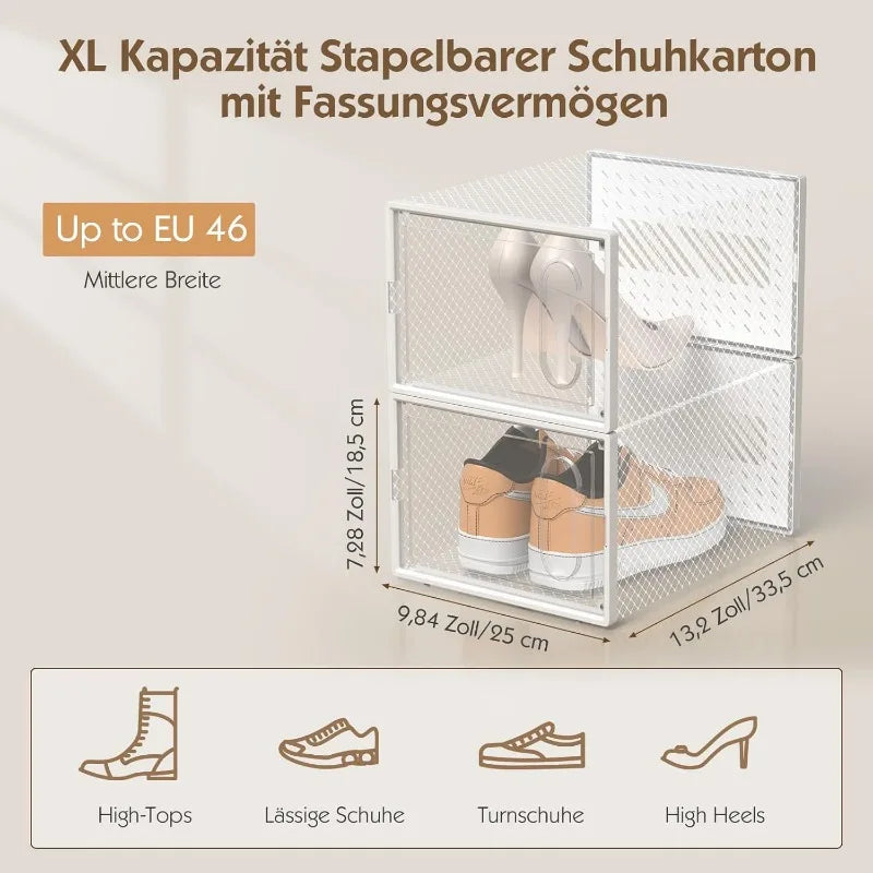 X-Large 12 Pack Shoe Storage Box - Alia's Home Things  