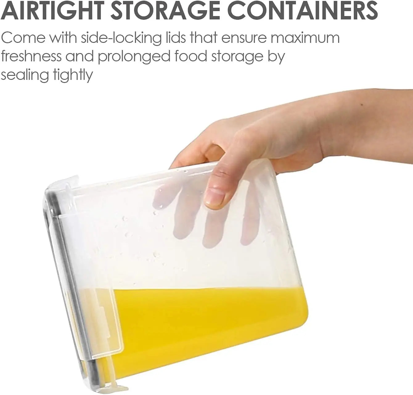 Airtight Food Storage Containers with Lids - Alia's Home Things  