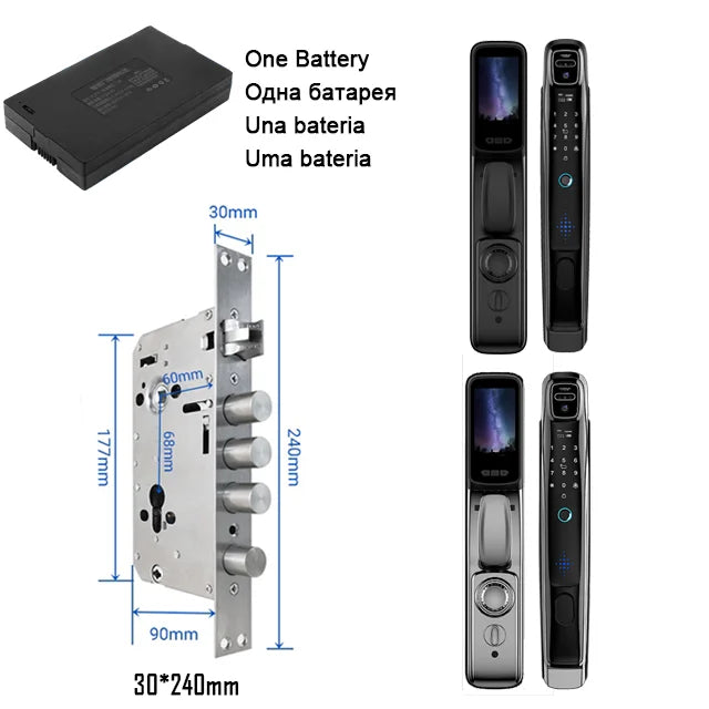 Smart Door Lock With Camera - Alia's Home Things  