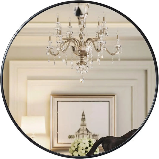 28-inch Round Mirror - Alia's Home Things  