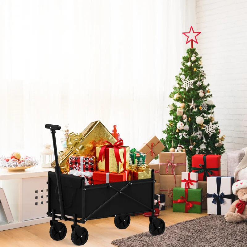 The garden handcart with four foldable wheels - Alia's Home Things  