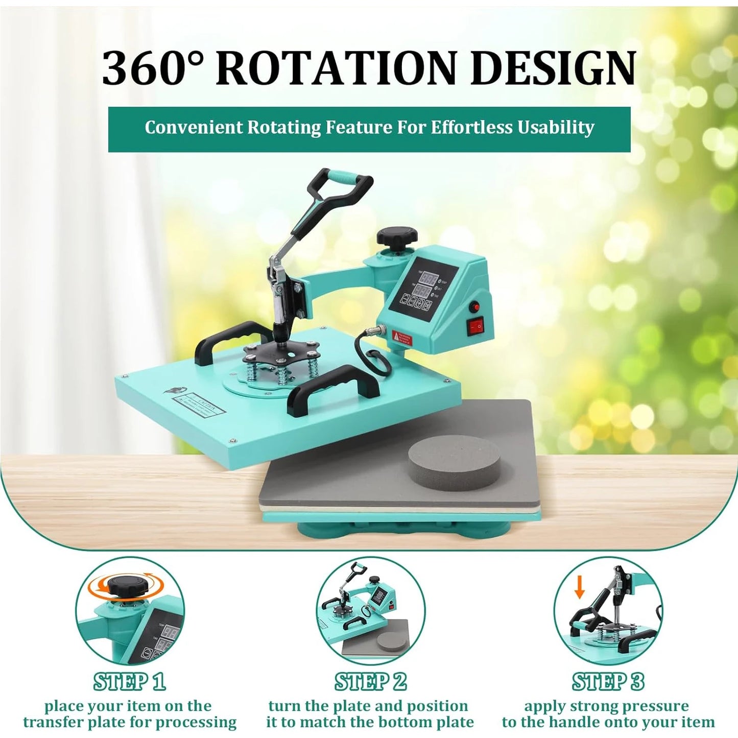 6-in-1 Heat Press Machine - Alia's Home Things  