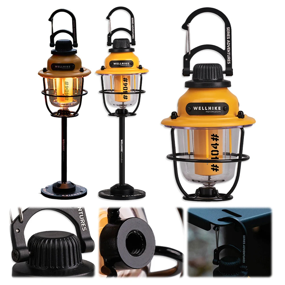 Camping LED Outdoor Vintage Light  Waterproof - Alia's Home Things  