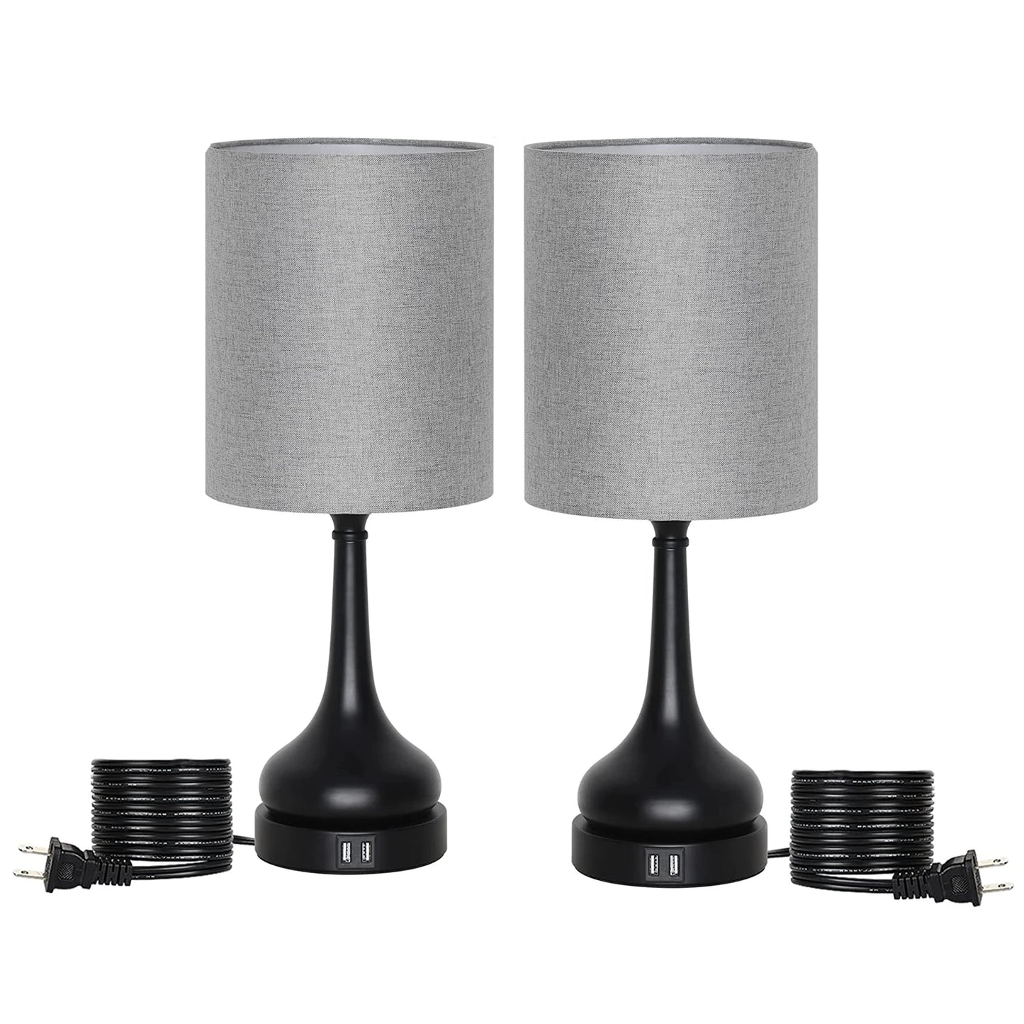 Bedside Lamp Set of 2 with Touch Control - Alia's Home Things  