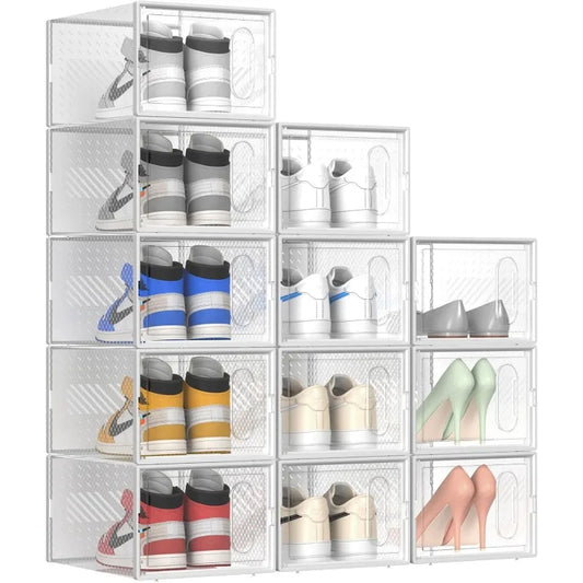 X-Large 12 Pack Shoe Storage Box - Alia's Home Things  
