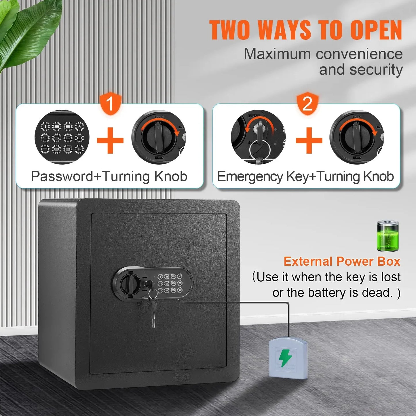 Safe 1.8 Cubic Feet Home Safe Steel - Alia's Home Things  