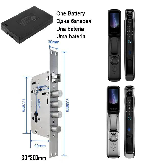 Smart Door Lock With Camera - Alia's Home Things  