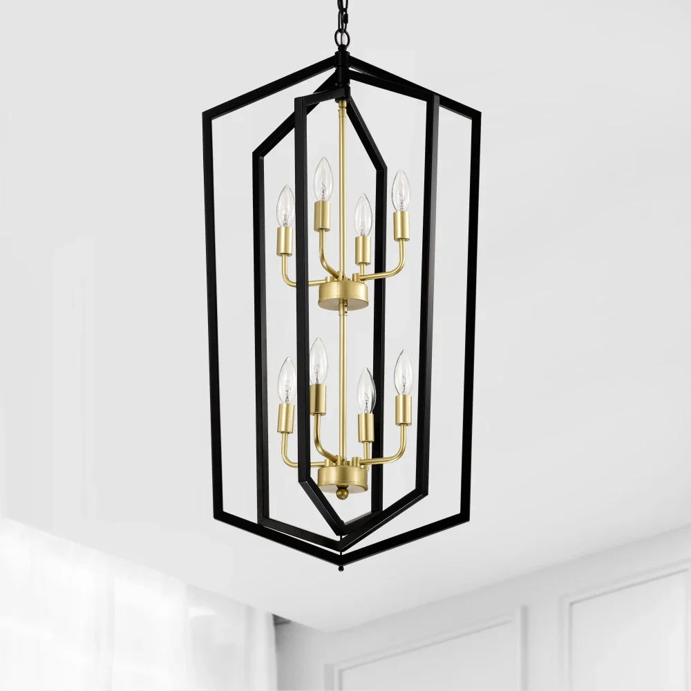 Modern Metal Industrial  Chandeliers Home Decor - Alia's Home Things  