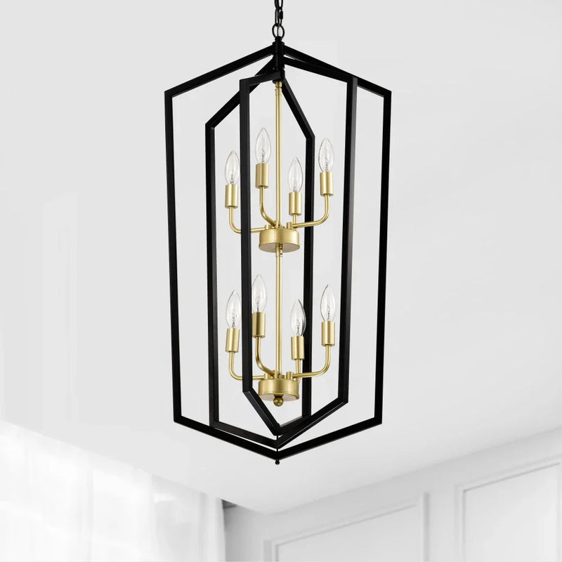 Modern Metal Industrial  Chandeliers Home Decor - Alia's Home Things  