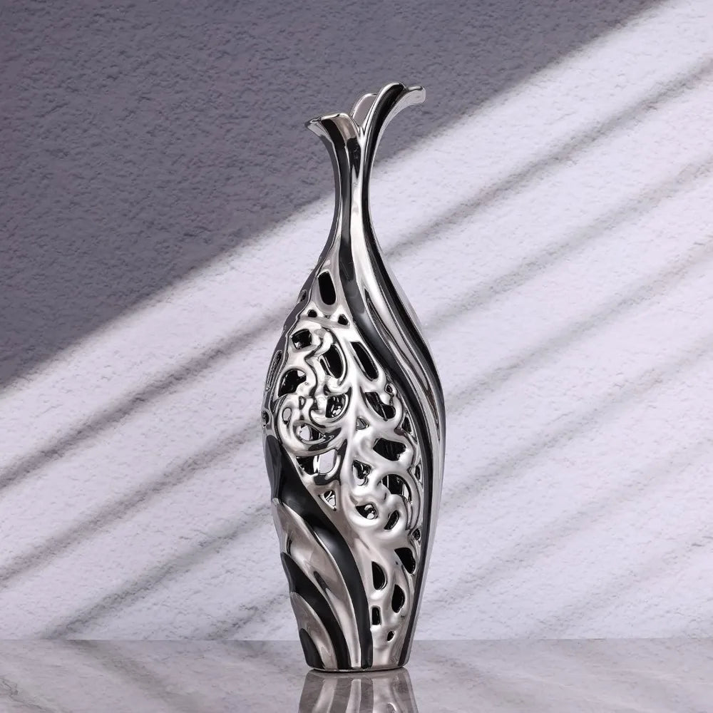 19.6-inch modern high floor vase - Alia's Home Things  