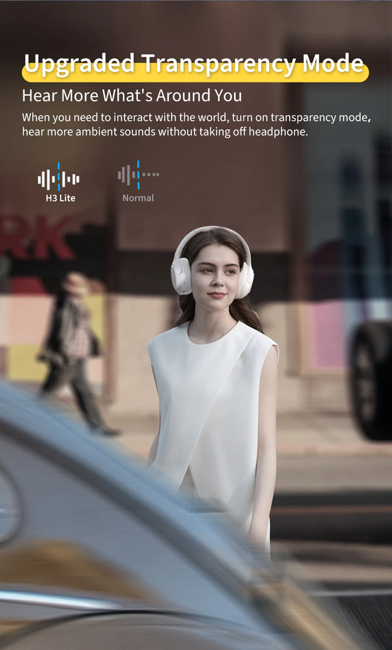 QCY H3 Lite ANC Wireless Headphones - Alia's Home Things  