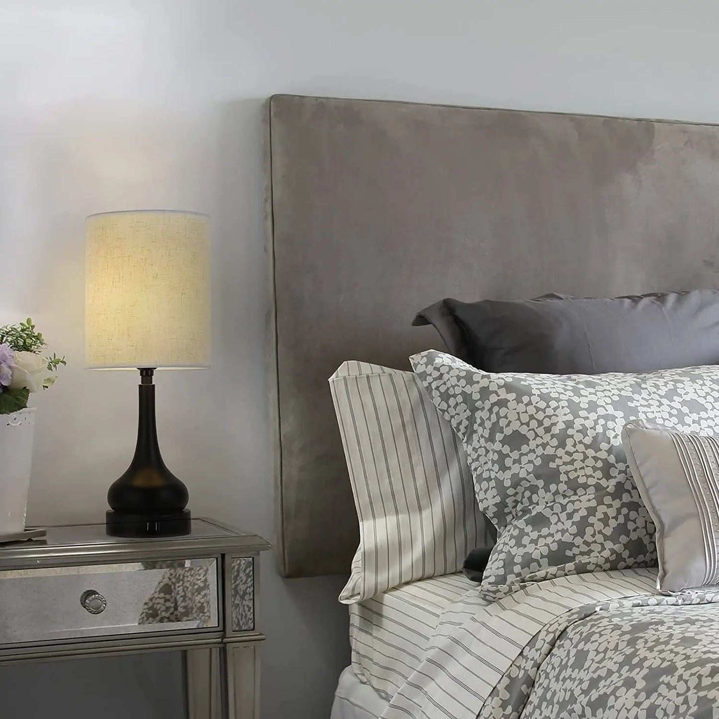 Bedside Lamp Set of 2 with Touch Control - Alia's Home Things  
