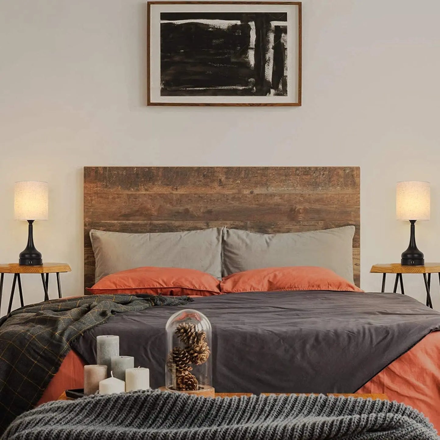 Bedside Lamp Set of 2 with Touch Control - Alia's Home Things  