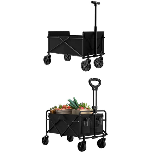 The garden handcart with four foldable wheels - Alia's Home Things  