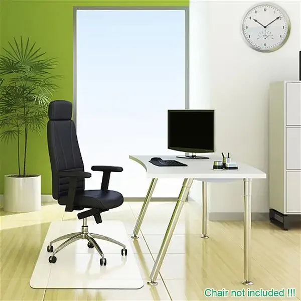 PVC Dull Polish Chair Mat 90x120x0.2cm Rectangular - Alia's Home Things  