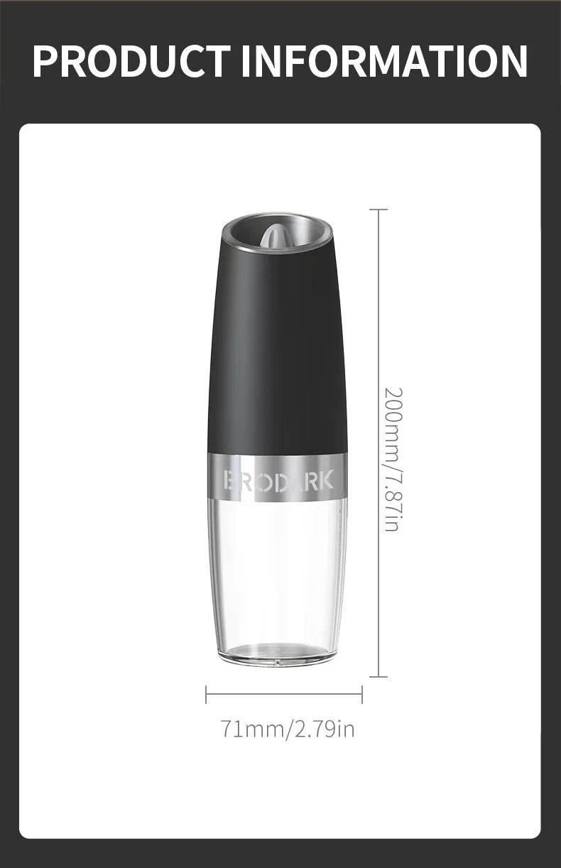 Electric Salt And Pepper Grinder Set - Alia's Home Things  