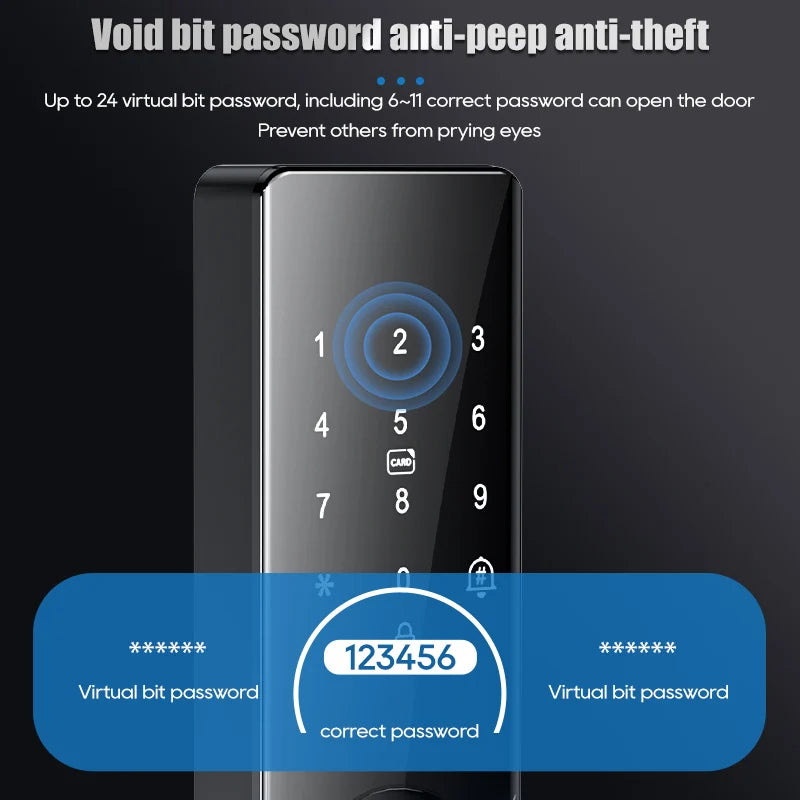 Tuya Wifi Digital Electronic Smart Door Lock - Alia's Home Things  