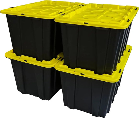 17 Gallon Plastic Storage Bin Tote Organizing Container - Alia's Home Things  
