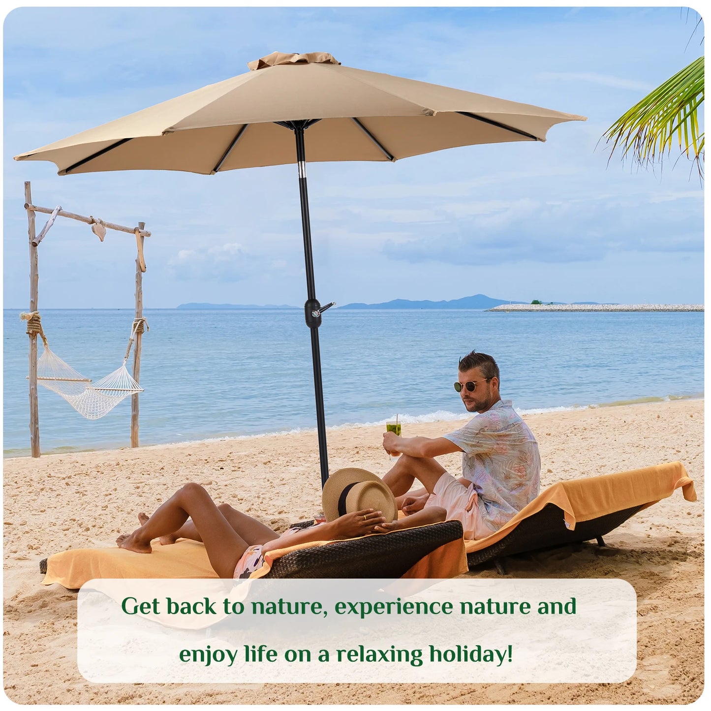 Outdoor Patio Umbrella UV Protection - Alia's Home Things  