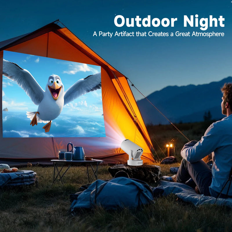 Magcubic HY300 Pro+ Projector 4K 720P w/5W Speaker - Alia's Home Things  