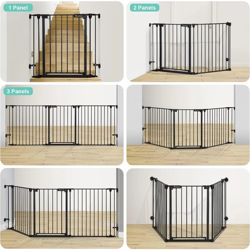 80" Extra Wide Baby Gate, Dog Gate - Alia's Home Things  