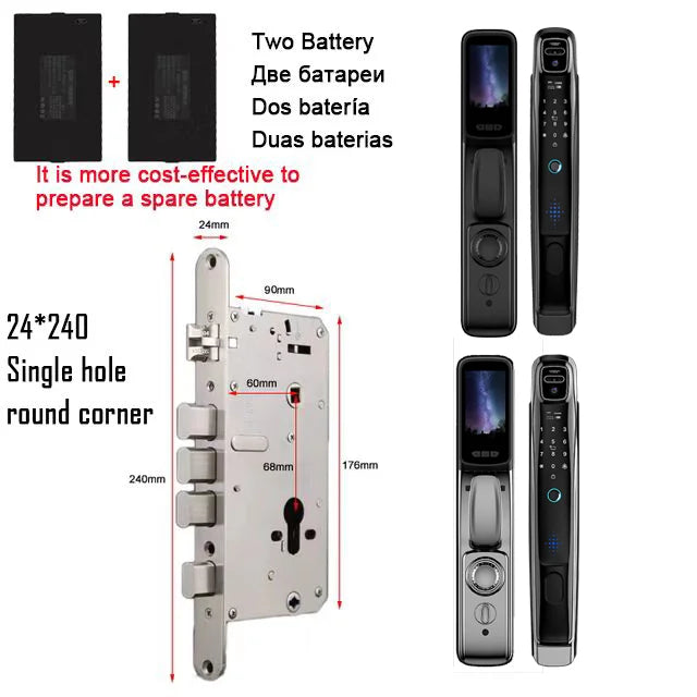 Smart Door Lock With Camera - Alia's Home Things  