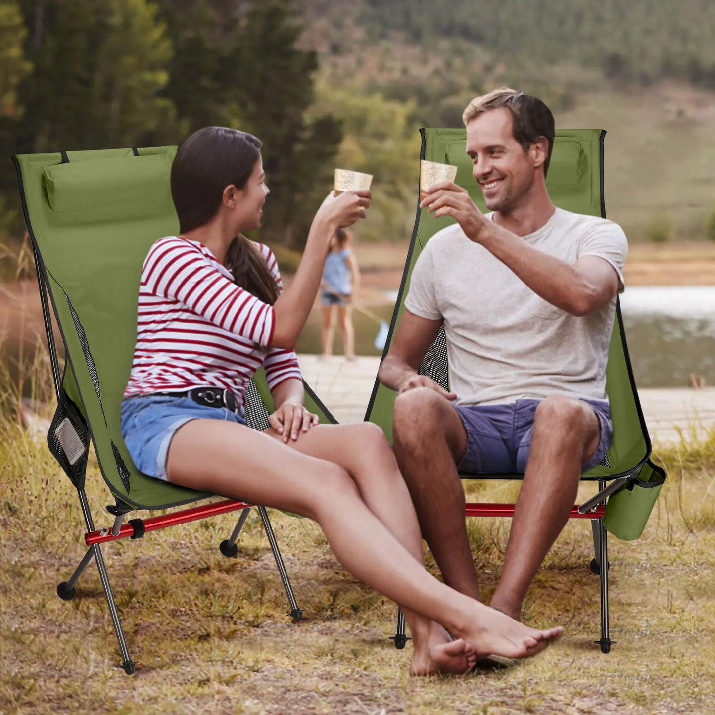 Outdoor Camping Ultralight Folding Chair - Alia's Home Things  