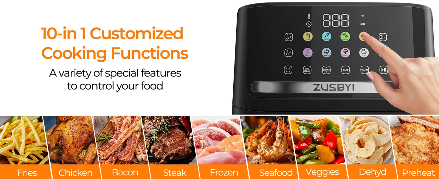 6.5QT Air Fryer Oven - Alia's Home Things  