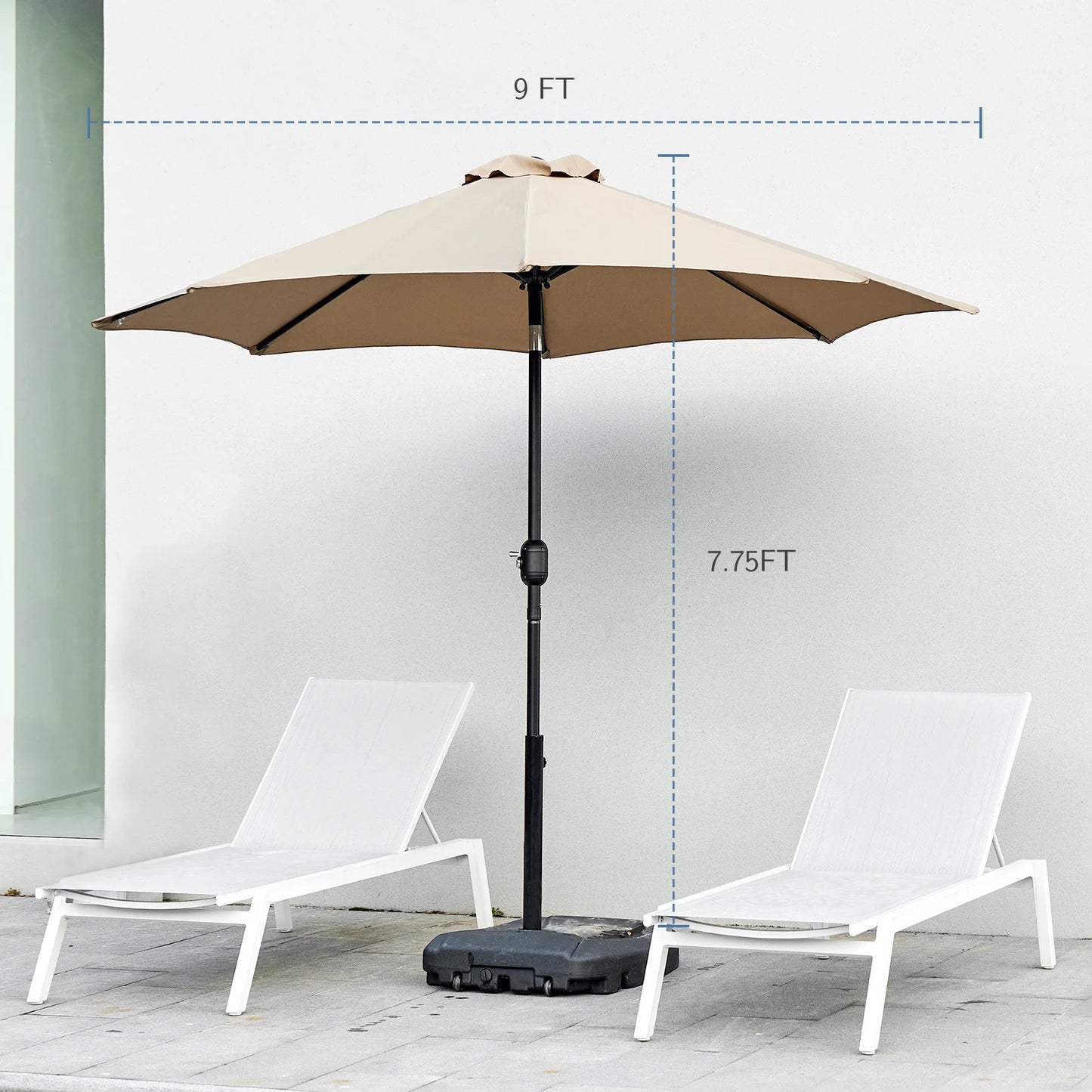 Outdoor Patio Umbrella UV Protection - Alia's Home Things  