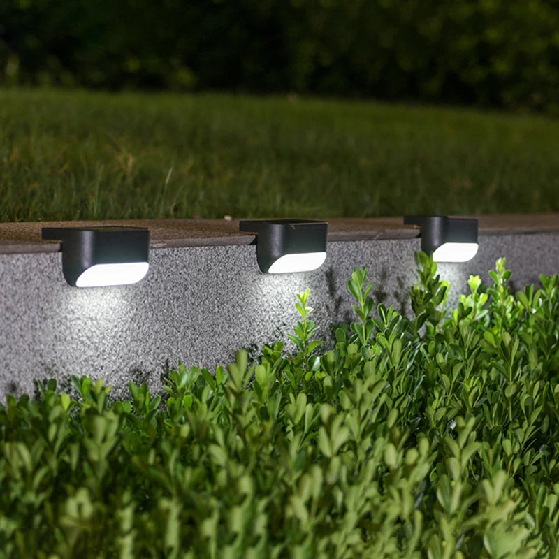 Solar Deck Lights Outdoor, LED Step Lights Waterproof 2Pack - Alia's Home Things  