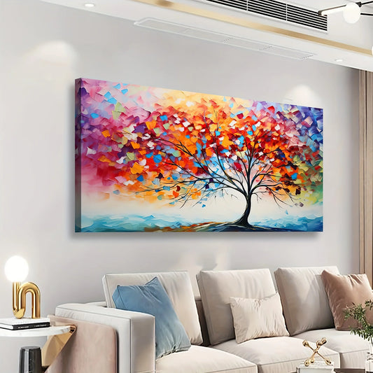Modern Texture Tree of Life Wall Decoration Painting - Alia's Home Things  