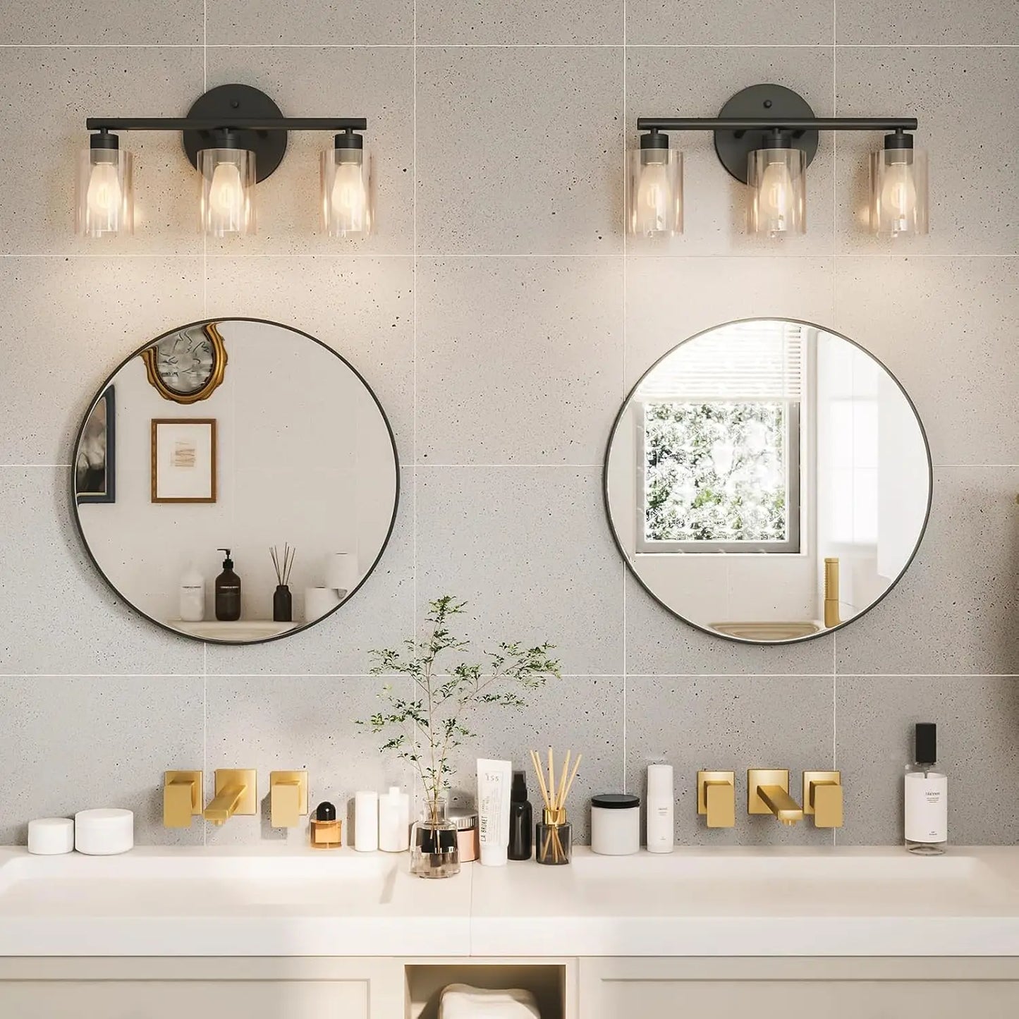 28-inch Round Mirror - Alia's Home Things  