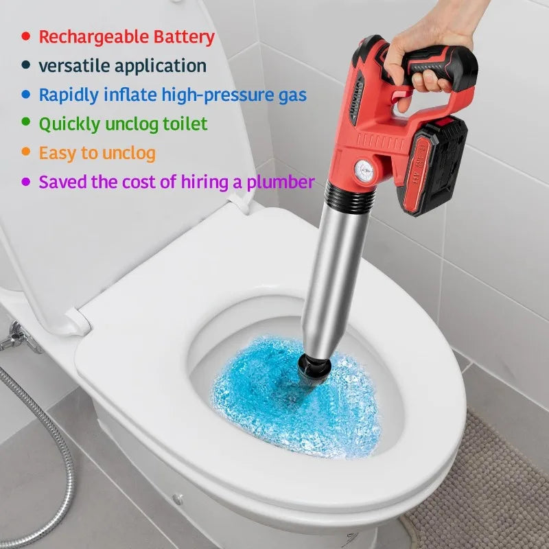 Toilet Plunger Drain Clog Remover Tools - Alia's Home Things  