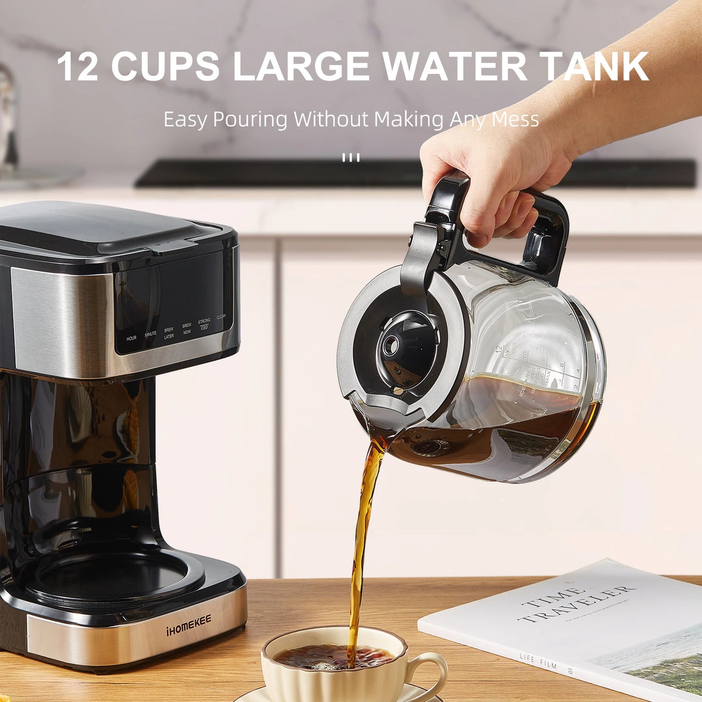 Programmable Drip Coffee Maker 12-Cup - Alia's Home Things  