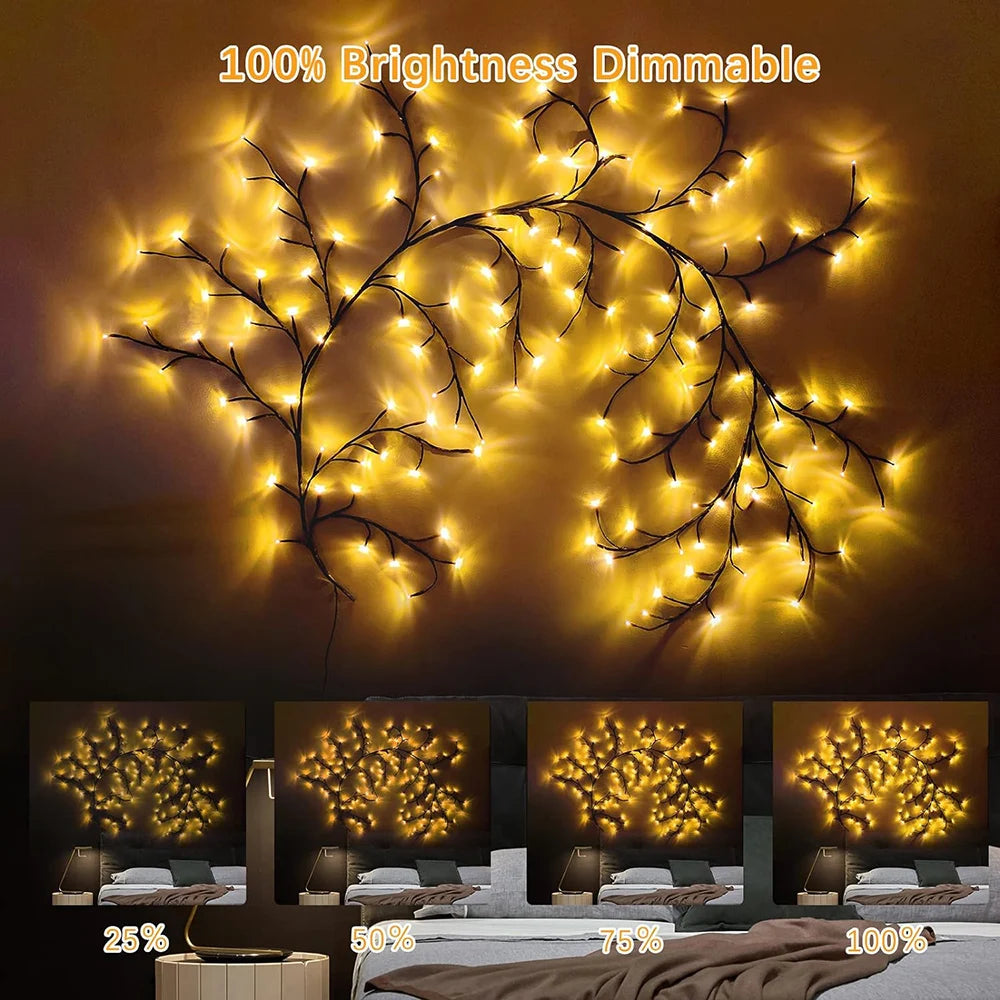 1PCS 96LED Tree and Vine Lamp - Alia's Home Things  