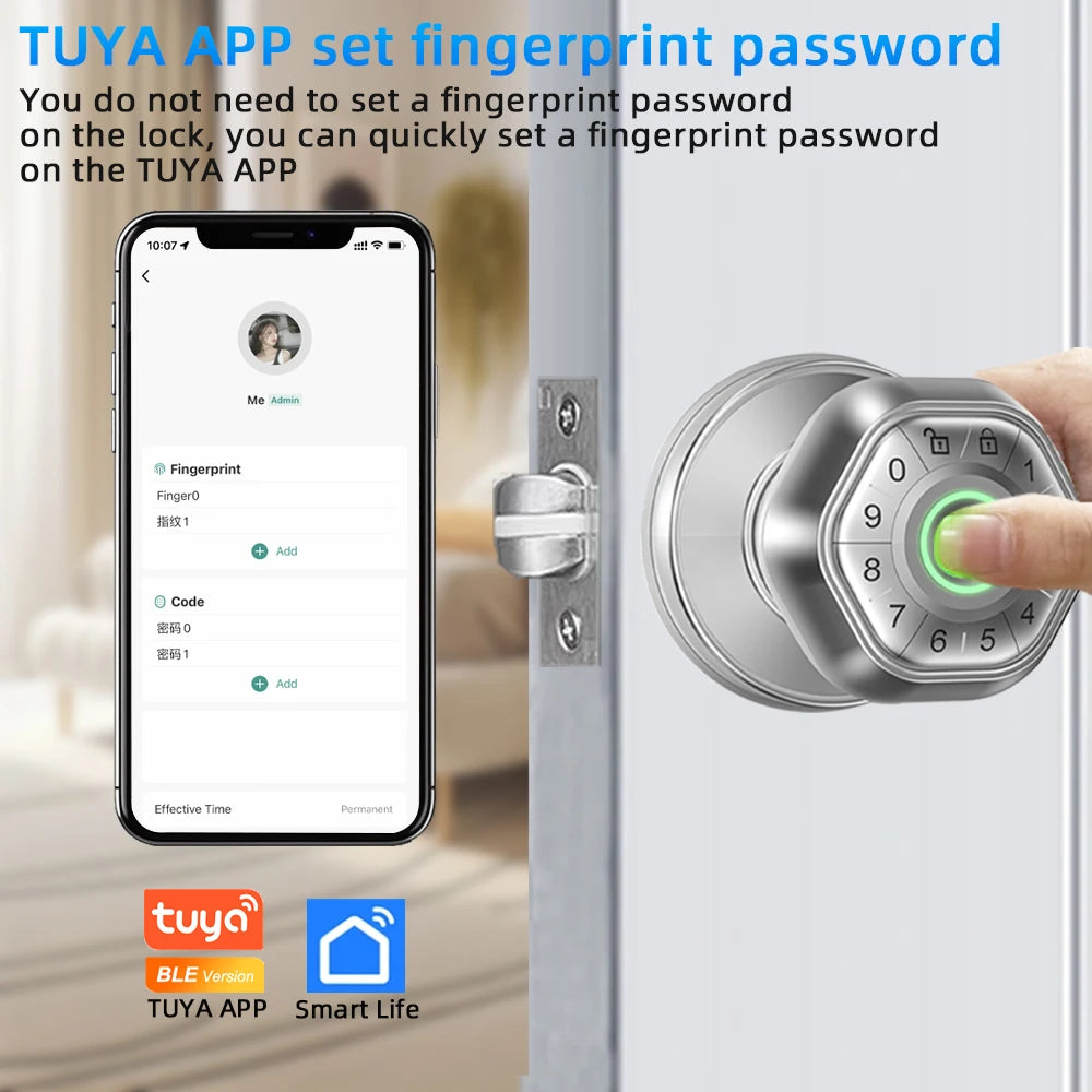 Smart Fingerprint Door Lock - Alia's Home Things  