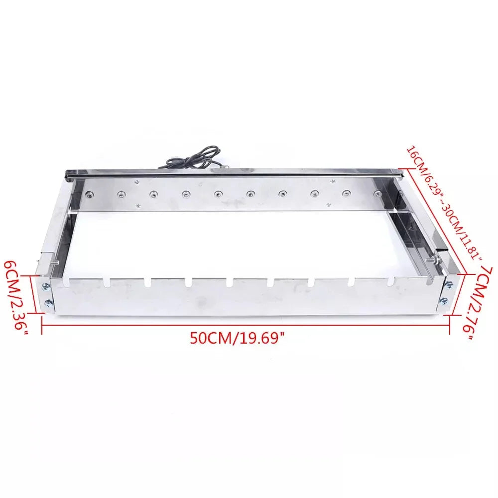 Grill Stainless Steel Skewers Shelf - Alia's Home Things  