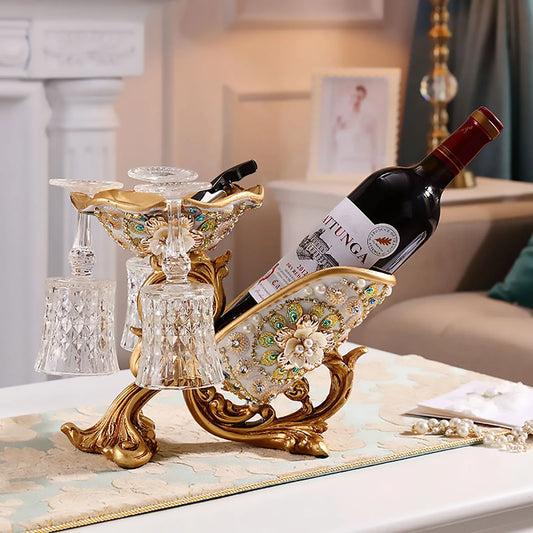 Luxury Wine Rack Bottle Holder Stand Rack - Alia's Home Things  