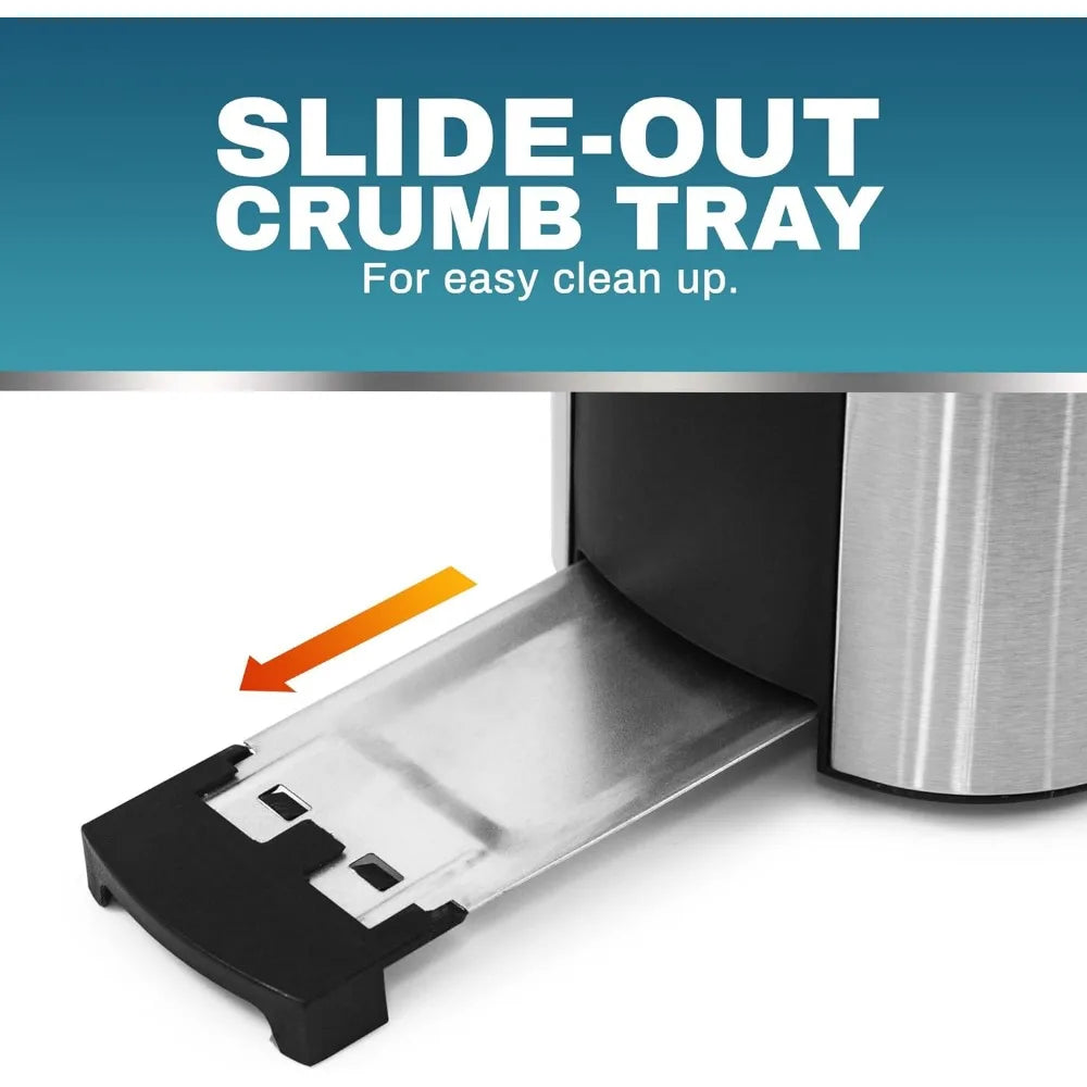 Long Slot 4 Slice Toaster, Countdown Timer - Alia's Home Things  