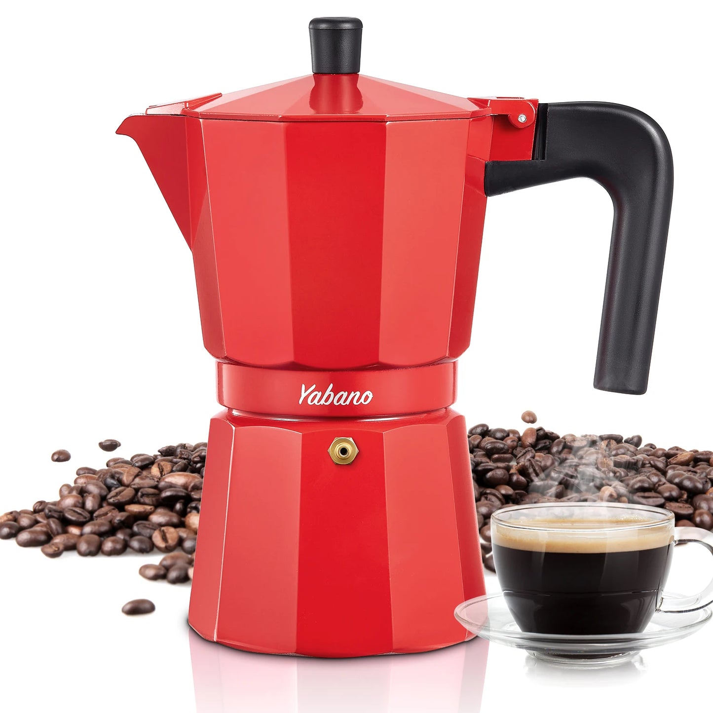 Yabano Stovetop Espresso Maker - Alia's Home Things  