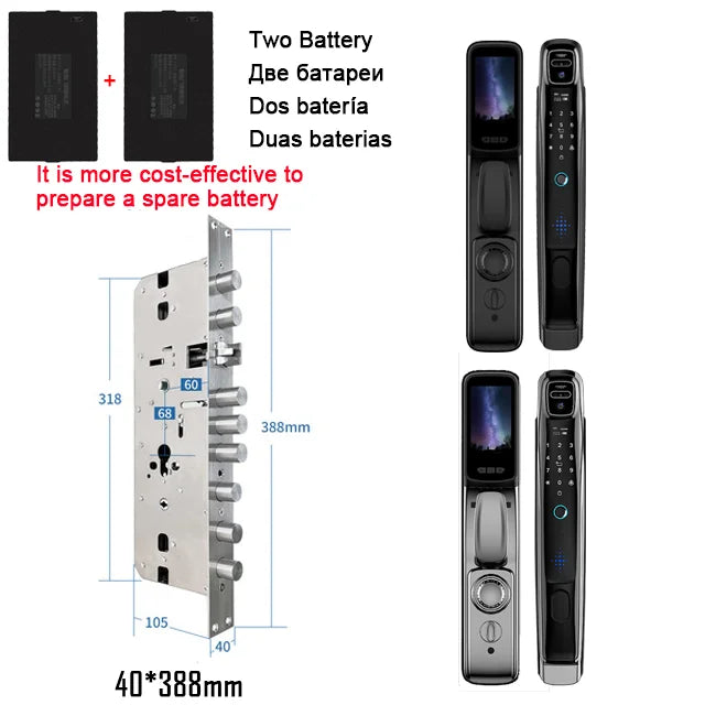 Smart Door Lock With Camera - Alia's Home Things  