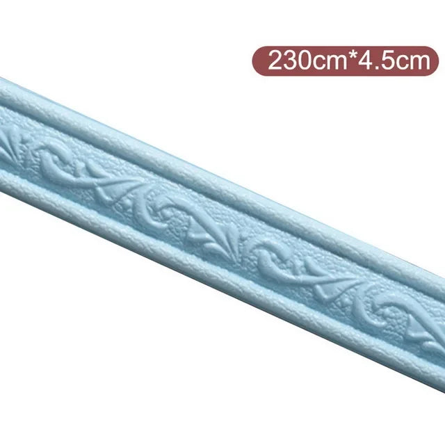 3D Baseboard Wallpaper Wall Sticker - Alia's Home Things  