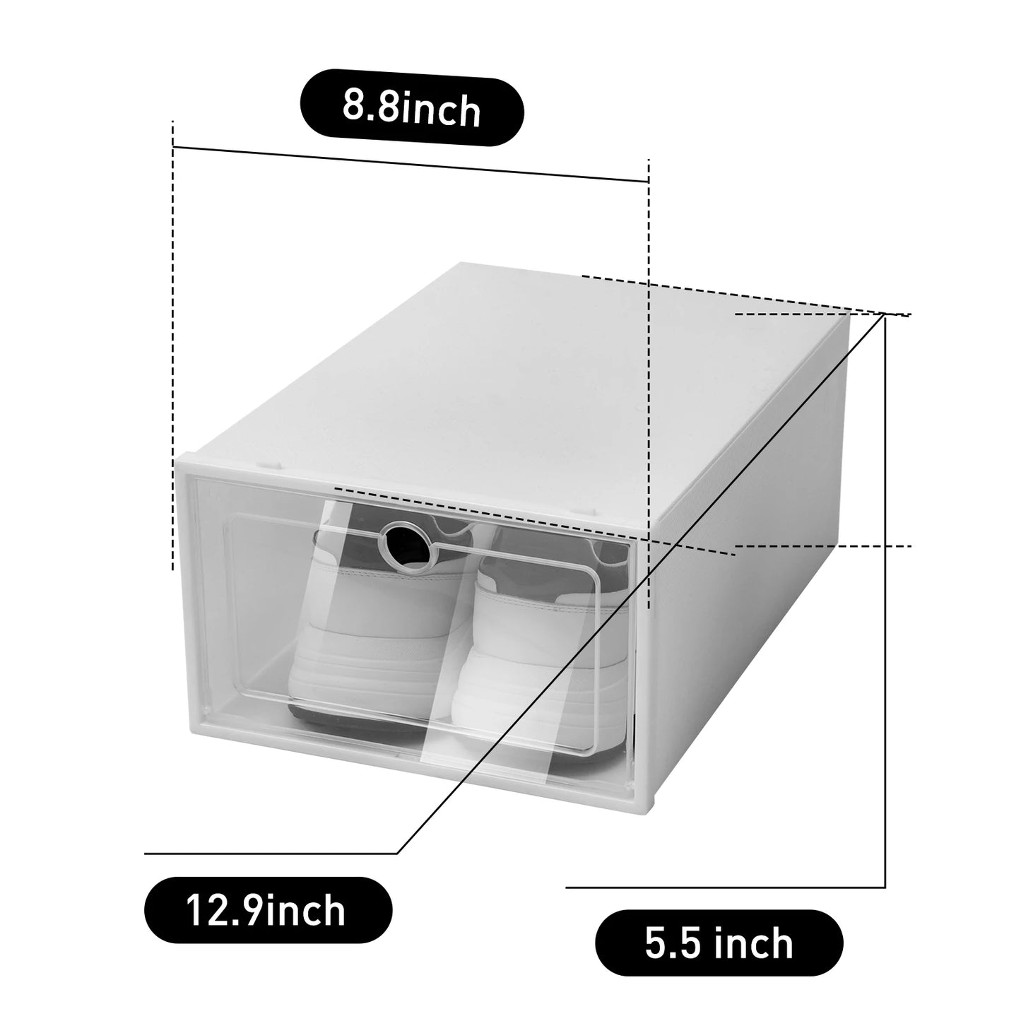 20Pcs Foldable Shoe Box Set - Alia's Home Things  