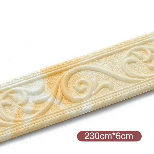 3D Baseboard Wallpaper Wall Sticker - Alia's Home Things  