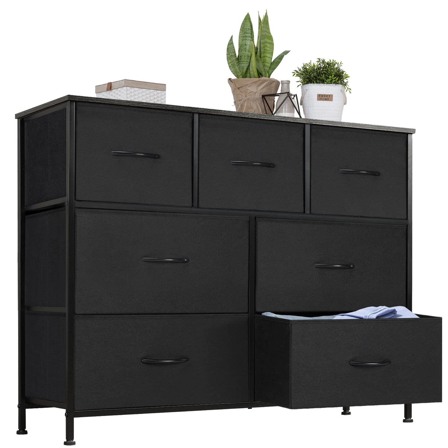 Desser For Bedroom With 7 Fabric Drawers - Alia's Home Things  