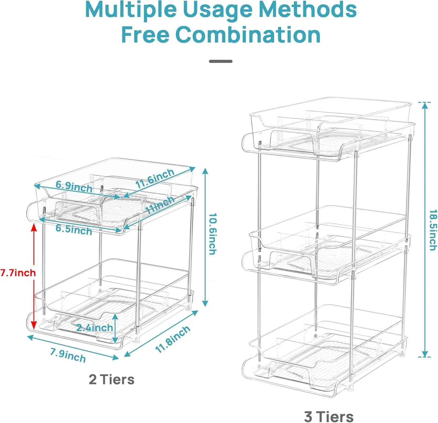 Bathroom Under Sink Organizers and Storage - Alia's Home Things  