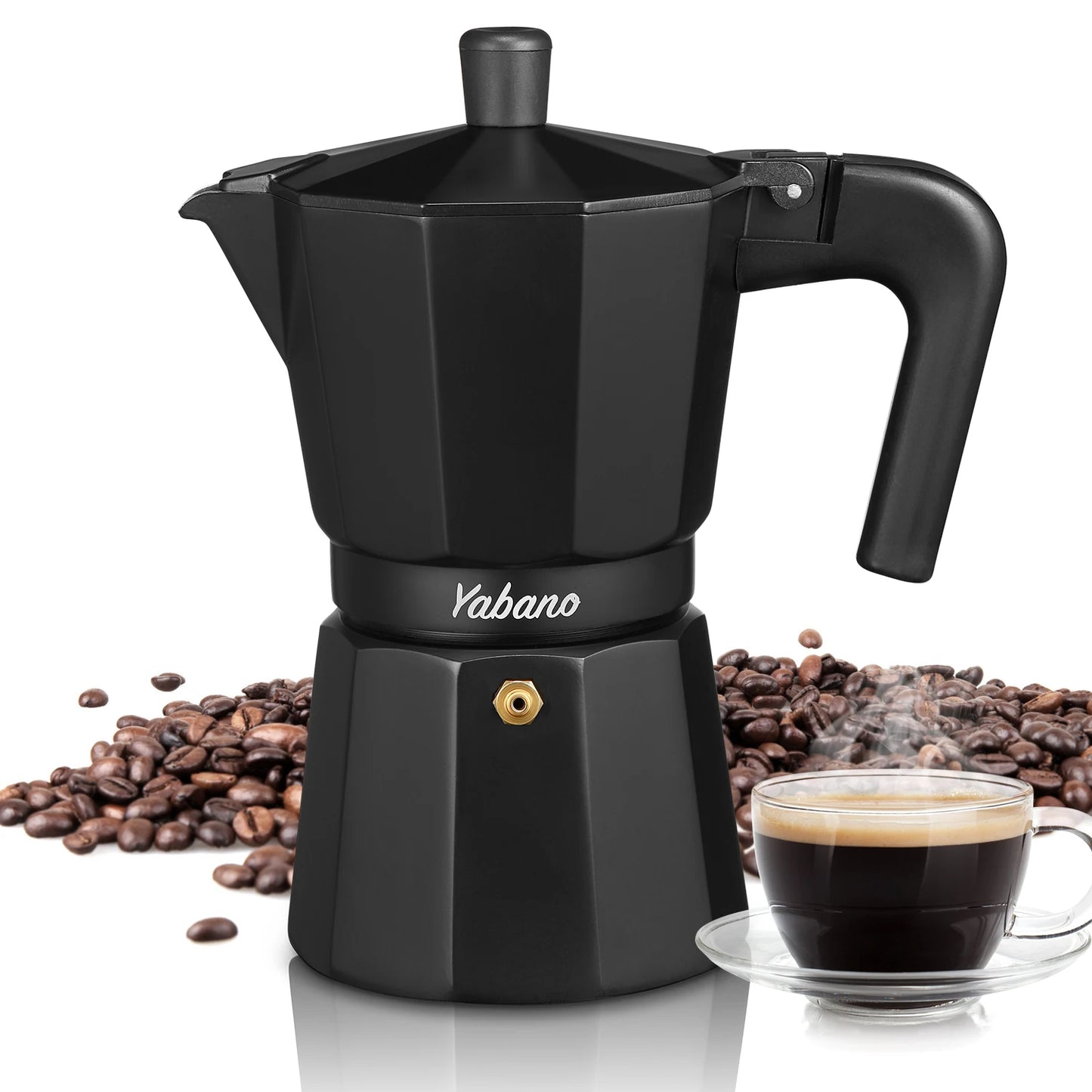 Yabano Stovetop Espresso Maker - Alia's Home Things  