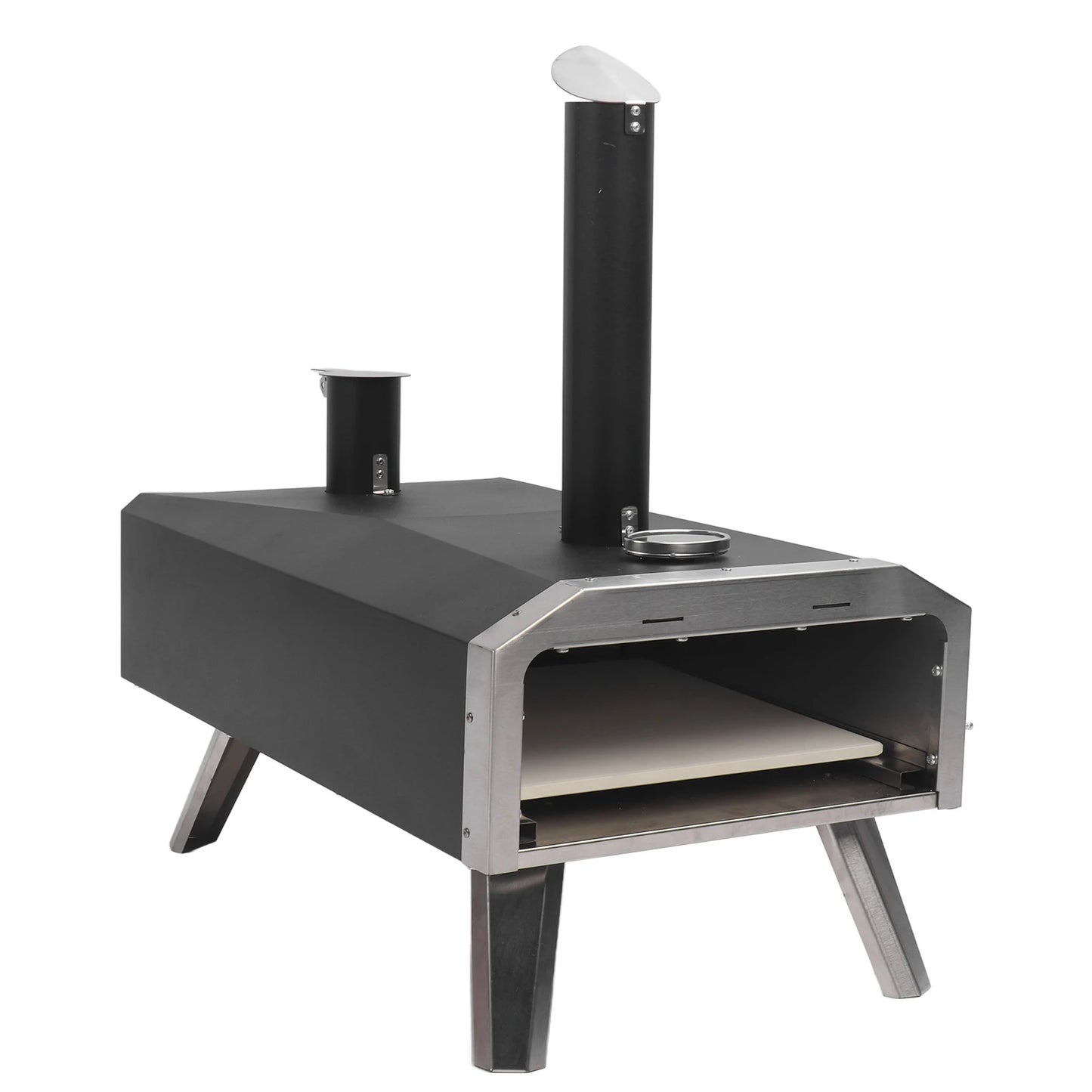 Outdoor Pizza Oven Wood-Fired Maker Outside Stove - Alia's Home Things  