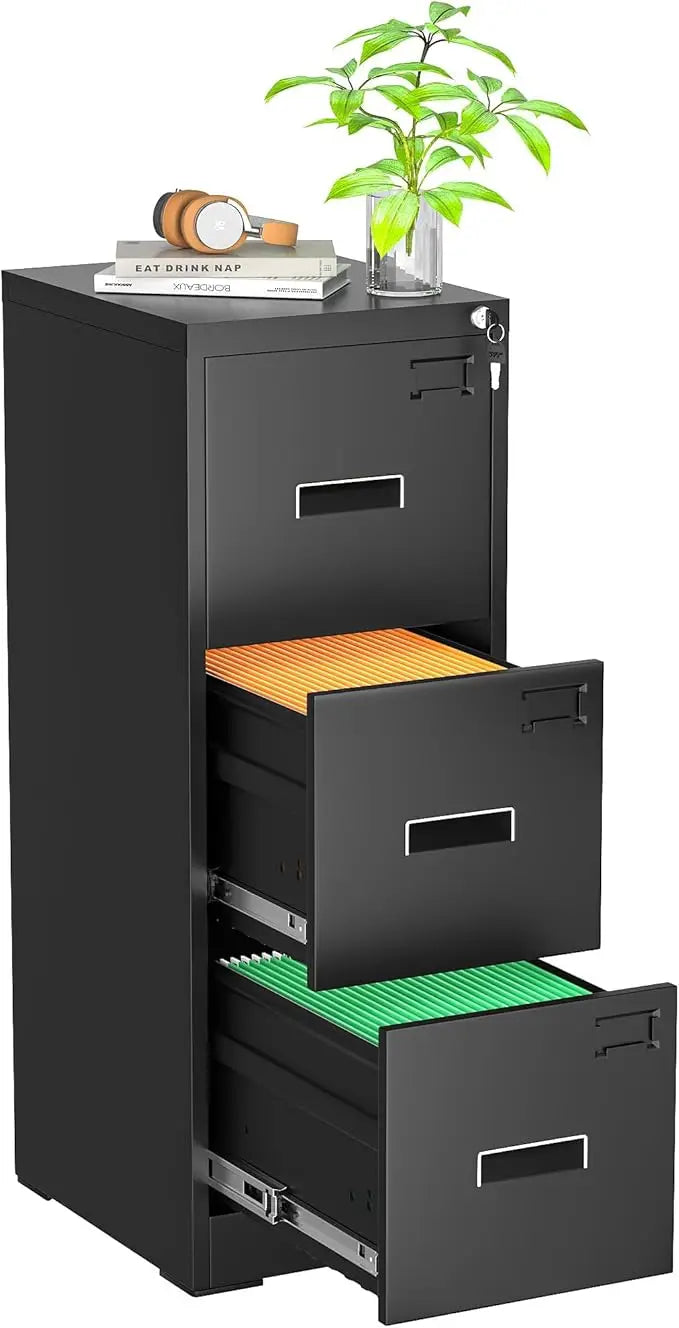 Lateral File Cabinet with Lock for Home Office - Alia's Home Things  