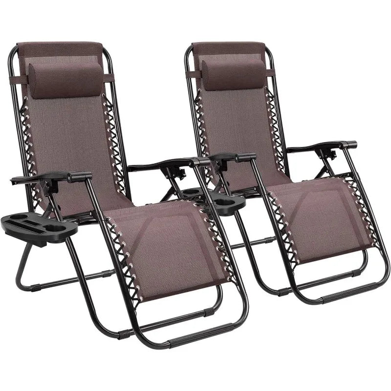 Reclining Lounge Chair with Cup Holder Pillows - Alia's Home Things  